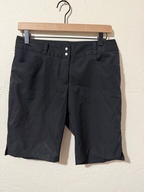 Adidas Black Mid-Length Shorts